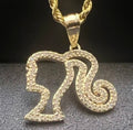 Hollow Barbie Necklace