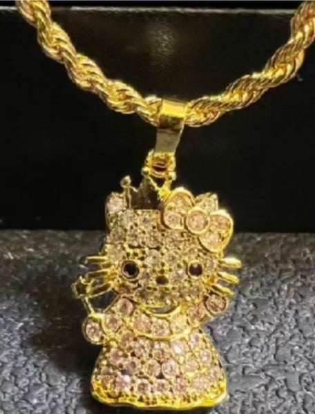 Princess Hello Kitty Necklace